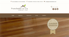 Desktop Screenshot of pranchadosilhabela.com.br