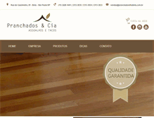 Tablet Screenshot of pranchadosilhabela.com.br